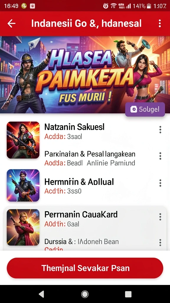Screenshot neoparty nomor 1